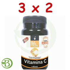 Pack 3x2 Vitamine C 1 000 mg. 30 comprimés Novadiet
