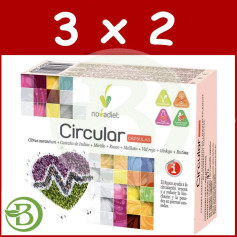 Pack 3x2 Circular 60 Gélules Végétales Nova Diet