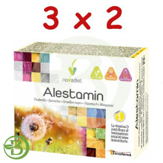 Pack 3x2 Alestamin 30 Gélules Végétales Nova Diet