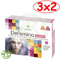 Pack 3x2 Defemina Balance 30 Gélules Végétales Nova Diet