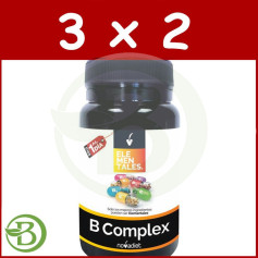 Pack 3x2 B Complex 60 Gélules Végétales Nova Diet