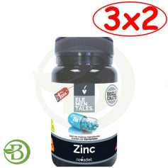 Pack 3x2 Zinc 60 Gélules Végétales Nova Diet