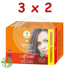 Pack 3x2 Capilare 120 Gélules - Format Épargne - Nova Diet