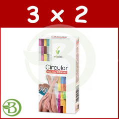Pack 3x2 Gel Circulaire 100Ml. Novadiète