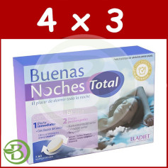 Pack 4x3 Bonne Nuit Total 60 Comprimés Eladiet