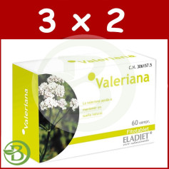 Pack 3x2 Valériane 60 Comprimés Eladiet