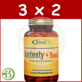 Pack 3x2 Intestinal+Bac 90 Cápsulas Zeus