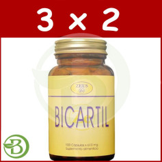 Pack 3x2 Bicartil 100 Gélules Zeus