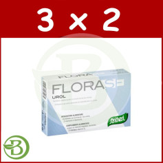 Pack 3x2 Florase Urol 40 Gélules Santiveri