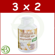 Pack 3x2 Levure de Bière 350 Comprimés Santiveri