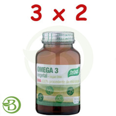Pack 3x2 Dha Végétal 30 Perles Santiveri