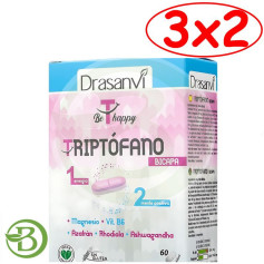 Pack 3x2 Tryptophane Bicouche 60 Comprimés Drasanvi