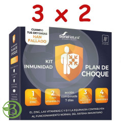 Pack 3x2 Soria Natural Crash Plan Kit Immunité