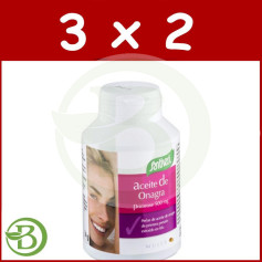 Pack 3x2 Onagre 500Mg. 220 perles Santiveri