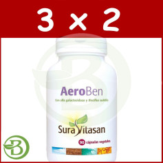 Pack 3x2 Aeroben 90 Gélules Sura Vitasan