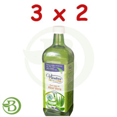 Pack 3x2 Jus d'Aloe Vera Bio 1Lt. Tongil