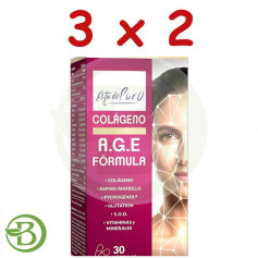 Pack 3x2 Collagène Age Formula 30 Gélules Etat Pur - Tongil