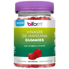 Vinaigre de Cidre de Pomme 60 Gummies Biforme