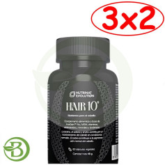 Pack 3x2 Cheveux 10 60 Gélules Végétales Nutrinat Evolution