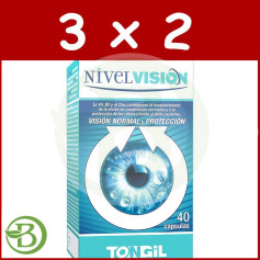 Pack 3x2 Nivelvisión 40 Gélules Végétales Tongil