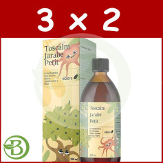 Pack 3x2 Toscalm Petit Sirop 250 Ml Ebers