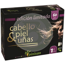 Cheveux, Peau et Ongles 60 Capsules (Édition Limitée) Pinisan