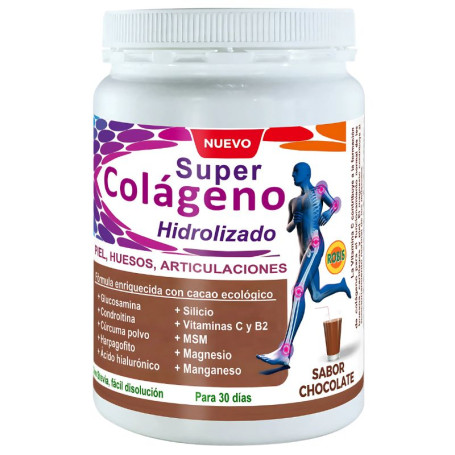 Collagène Super Hydrolysé Saveur Chocolat 300Gr Robis