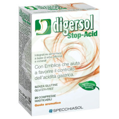 Digersol Stop Acide 20 Comprimés Specciasol