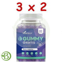 Pack 3x2 Rêves 60 Gummies Soria Natural