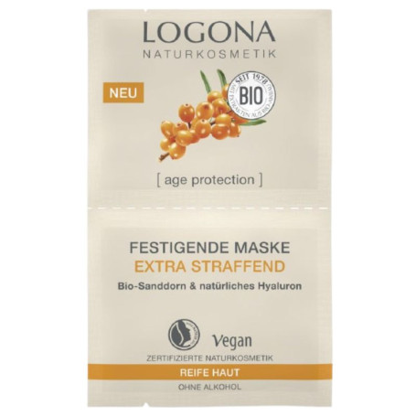 Présentoir masque raffermissant Logona Age Protection