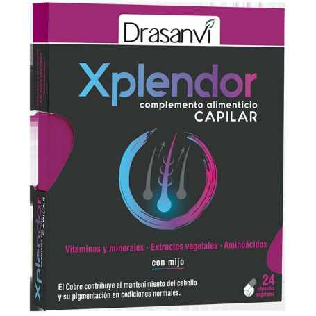 Xplendor Cheveux 24 Gélules Drasanvi