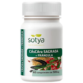 Cascara Sagrada + Frángula 500Mg 60 Comprimés Sotya