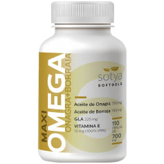 Maxi Omega Onagre + Bourrache 700Mg 110 Perles Sotya