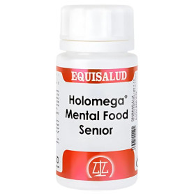 Holomega Mental Food Senior 50 Gélules Equisalud