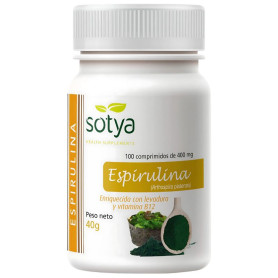 Spiruline 100 Comprimés Sotya