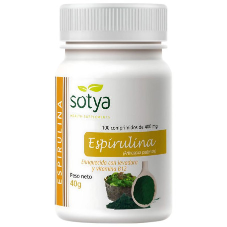 Spiruline 100 Comprimés Sotya