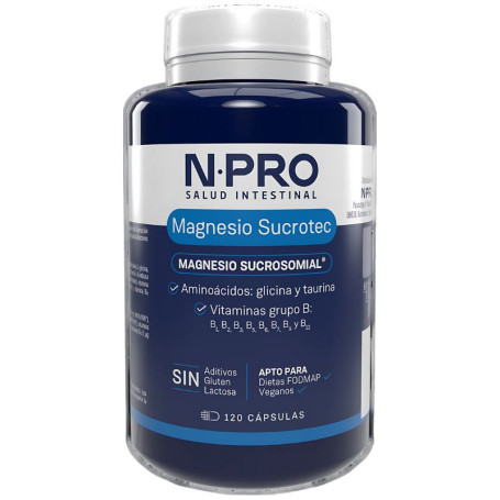 Sucrotec Magnésium 120 Gélules Npro