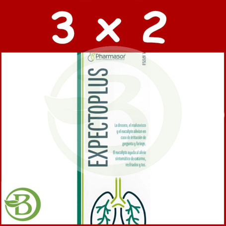 Pack 3x2 Expectoplus 250Ml Soria Natural