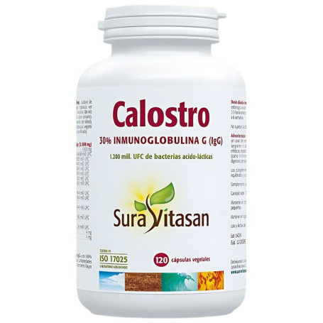 Colostrum 120 Gélules Sura Vitasan