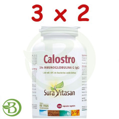 Pack 3x2 Colostrum 120 Gélules Sura Vitasan