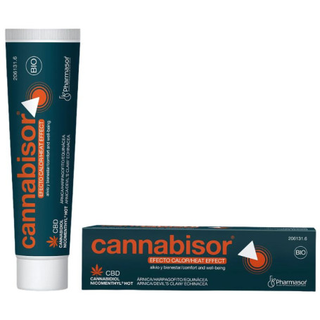 Pommade Effet Chaleur Cannabisor 60Ml Soria Natural