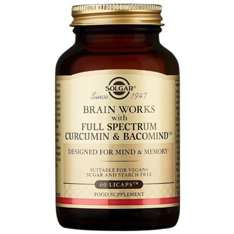 Brain Works 60 Gélules Végétales Solgar