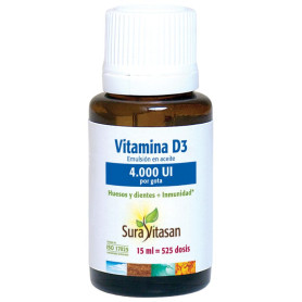 Vitamine D3 4 000 Ui 15Ml Sura Vitasan