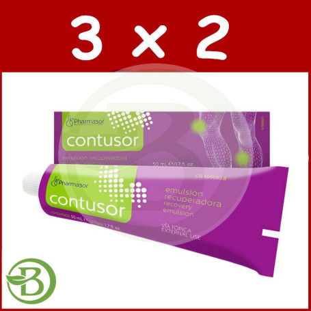 Pack 3x2 Contusor Pomada 50Ml Soria Natural