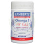 Oméga 3 pour Enfants avec Dha 100Mg/Epa 14Mg 60 Gélules Lamberts