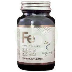 Fer + Vitamine C 30 Cap Veggunn