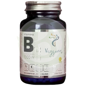 Vitamina B12 1000Mcg. 100 Comprimidos Veggunn