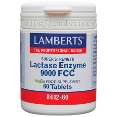 Enzyme Lactase 9000Fcc 60 Comprimés Lamberts