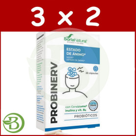 Pack 3x2 Probinerv 20 Cápsulas Soria Natural