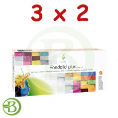 Pack 3x2 Fosdolid Plus 20 Ampoules Novadiet